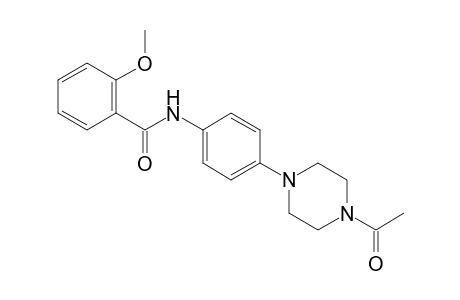 N-[4-(4-acetyl-1-piperazinyl)phenyl]-2-methoxybenzamide