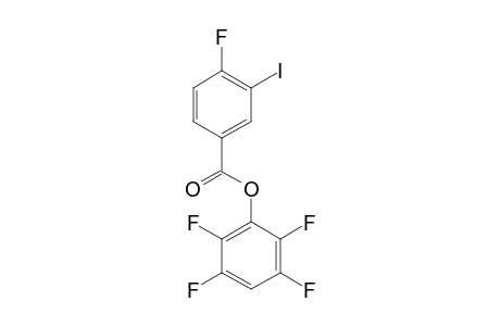 2,3,5,6-Tetrafluorophenyl 4-fluoro-3-iodobenzoate