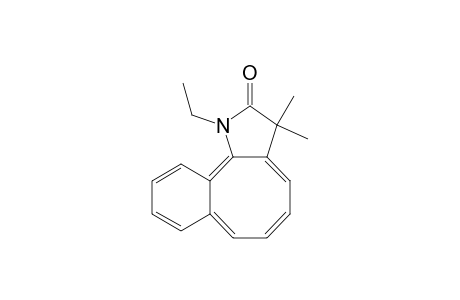 1-ETHYL-3,3-DIMETHYL-1H-BENZO-[7,8]-CYCLOOCTA-[1,2-B]-PYRROL-2(3H)-ONE