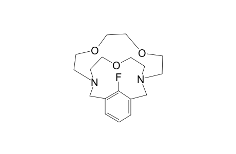 23-FLUORO-4,7,20-TRIOXA-1,10-DIAZATRICYCLO-[8.7.5.1(12,16)]-TRICOSA-12,14,16(23)-TRIENE