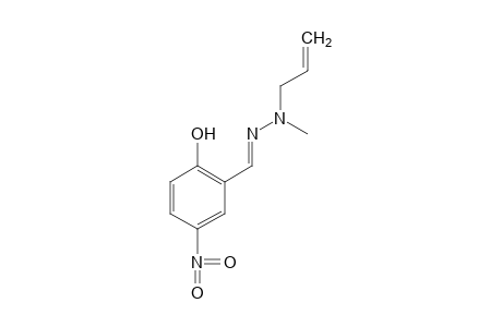 5-nitrosalicylaldehyde, allylmethylhydrazone