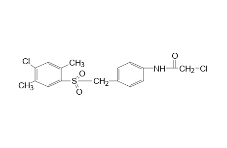 2-chloro-alpha-[(4-chloro-2,5-xylyl)sulfonyl]-p-acetotouidide
