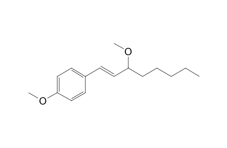 3-Methoxy-1-(4-methoxyphenyl)oct-1-ene