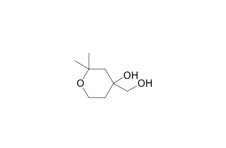 4-(Hydroxymethyl)-2,2-dimethyl-tetrahydropyran-4-ol