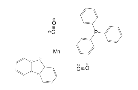 Manganese, dicarbonyl-.pi.-fluorenyl(triphenylphosphine)-