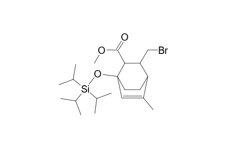 endo-Methyl 5-Methyl-3-(bromomethyl)-1-(triisopropylsiloxy)bicyclo[2.2.2]oct-5-ene-2-carboxylate