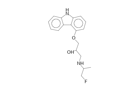 1-(9H-Carbazolyloxy)-3-[(2-fluoro-1-methylethyl)amino]-2-propanol