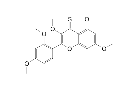 2',3,4',7-TETRAMETHOXY-5-HYDROXY-FLAVOTHIONE