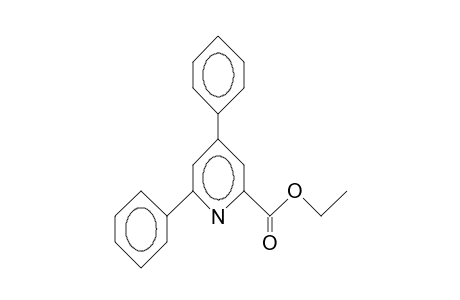 4,6-Diphenyl-pyridine-2-carboxylic acid, ethyl ester