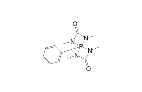4-PHENYL-1,3,5,7-TETRAMETHYL-1,3,5,7-TETRAAZA-2-LAMBDA-(5)-PHOSPHOSPIRO-[3.3]-HEPTAN-2,6-DIONE