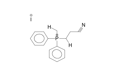 METHYL(2-CYANOETHYL)DIPHENYLPHOSPHONIUM IODIDE