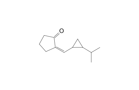 [2(1')E]-2-[(2'-Isopropylcyclopropyl)methylene]cyclopentanone