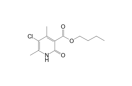 5-Chloro-2-keto-4,6-dimethyl-1H-pyridine-3-carboxylic acid butyl ester