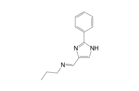 N-[(2-Phenyl-1H-imidazol-4-yl)methylidene]propan-1-amine