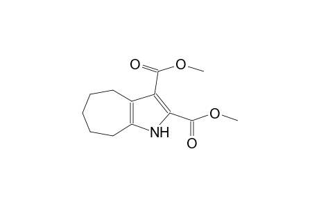 3-Methoxycarbonyl-1,4,5,6,7,8-hexahydro-cyclohepta(B)pyrrole-2-carboxylic acid, methyl ester