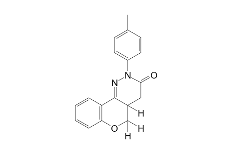 4a,5-dihydro-2-p-tolyl-4H-[1]benzopyrano[4,3-c]pyridazin-3(2H)-one