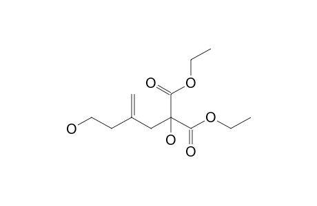 Diethyl hydroxy(4-hydroxy-2-methylidenebutyl)propanedioate