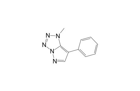 1-METHYL-7-PHENYL-PYRAZOLO-[1.5-D]-TETRAZOLE