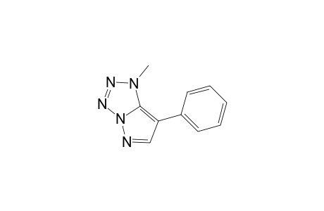 1-METHYL-7-PHENYL-PYRAZOLO-[1.5-D]-TETRAZOLE