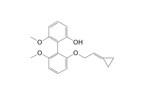 2-(2-Cyclopropylideneethoxy)-6,6'-dimethoxy-2'-hydroxybiphenyl