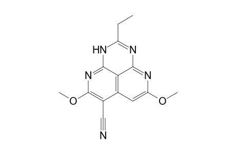 2-Ethyl-5,8-dimethoxy-1H-pyrimido[4,5,6-ij][2,7]naphthyridine-6-carbonitrile