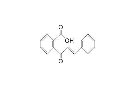 Benzoic acid, 2-(1-oxo-3-phenyl-2-propenyl)-