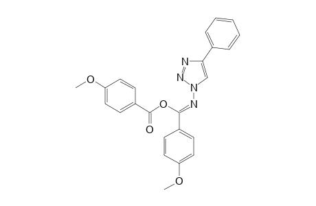 1-(ALPHA-PARA-METHOXY-BENZOYLOXY-PARA-METHOXY-PHENYLIDENE-AMINO)-4-PHENYL-1,2,3-TRIAZOLE