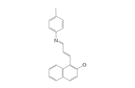 2-Naphthole, 1-[3-(4-tolylimino)-1-propenyl]-