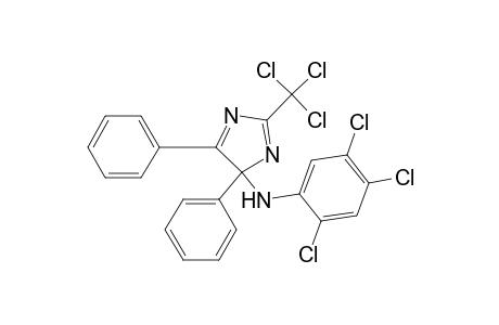 4H-Imidazol-4-amine, 4,5-diphenyl-2-(trichloromethyl)-N-(2,4,5-trichlorophenyl)-