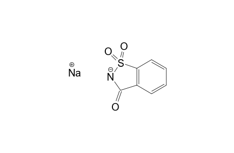 1,2-Benzisothiazol-3(2H)-one, 1,1-dioxide, sodium salt