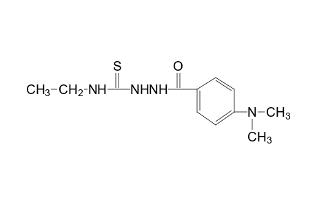 1-[p-(dimethylamino)benzoyl]-4-ethyl-3-thiosemicarbazide