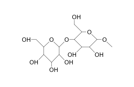 Methyl A-D-glucopyranosyl(1->4)-A-D-galactopyranoside