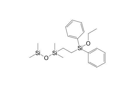 Dimethylsilyloxy-[2-[ethoxy(diphenyl)silyl]ethyl]-dimethyl-silane