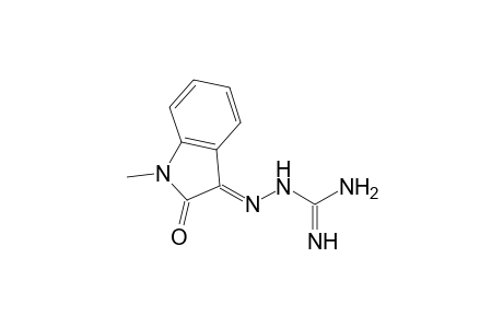 (Z)-2-(1,2-DIHYDRO-1-METHYL-2-OXO-3H-INDOL-3-YLIDENE)-HYDRAZINE-CARBOXIMID-AMIDE