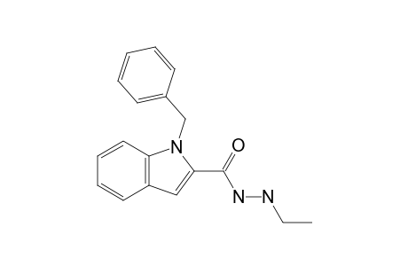 1-benzylindole-2-carboxylic acid, 2-ethylhydrazide