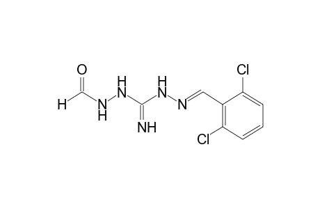 formic acid, 2-{N-(2,6-dichlorobenzylidene)amino]amidino}hydrazide