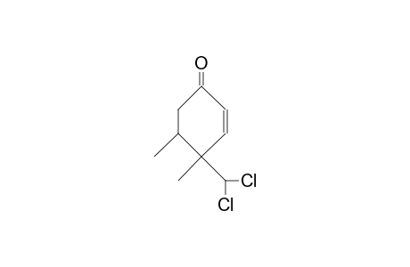 1-DICHLORMETHYL-1,2-DIMETHYLCYCLOHEX-5-EN-4-ONE