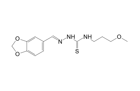 piperonal, 4-(3-methoxypropyl)-3-thiosemicarbazone