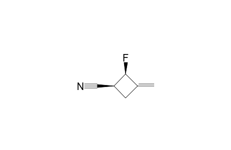 cis-2-Fluoro-3-methylenecyclobutanecarbonitrile