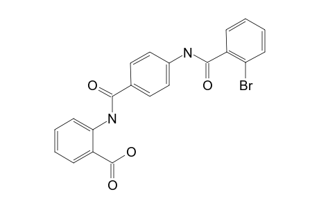 2-({4-[(2-Bromobenzoyl)amino]benzoyl}amino)benzoic acid