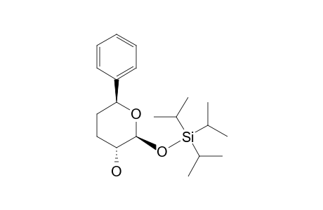 (2S,3R,6S)-6-phenyl-2-tri(propan-2-yl)silyloxy-3-oxanol