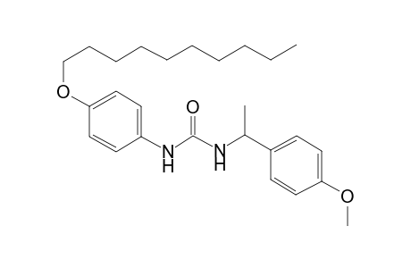 urea, N-[4-(decyloxy)phenyl]-N'-[1-(4-methoxyphenyl)ethyl]-