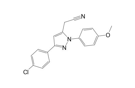 [5-(4-Chloro-phenyl)-2-(4-methoxy-phenyl)-2H-pyrazol-3-yl]-acetonitrile