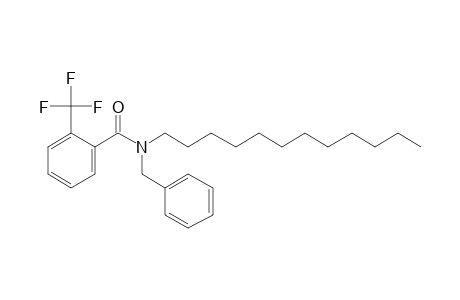 Benzamide, 2-trifluoromethyl-N-benzyl-N-dodecyl-