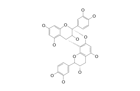 PAVETANNIN-A;ENT-EPICATECHIN-(4-ALPHA->8,2-ALPHA->O->7)-CATECHIN