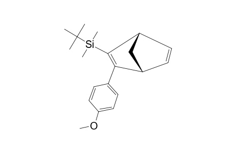 2-TERT.-BUTYLDIMETHYLSILYL-3-(4-METHOXYPHENYL)-BICYCLO-[2.2.1]-HEPTA-2,5-DIENE