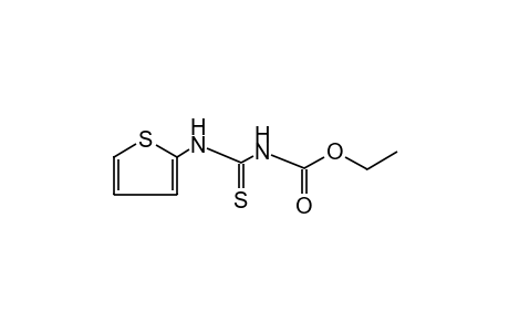 4-(2-thienyl)-3-thioallophanic acid, ethyl ester