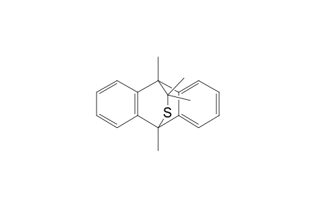 1,8,16,16-Tetramethyl-15-thia-tetracyclo(6.6.2.0/2,7/.0/9,14/)hexadeca-2,4,6,9,11,13-hexaene