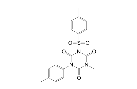 1-methyl-3-p-tolyl-5-(p-tolylsulfonyl)-s-triazine-2,4,6-(1H,3H,5H)trione