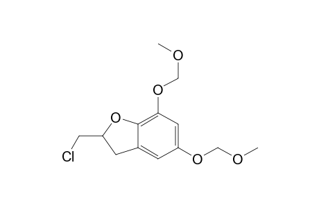 BIS-(METHOXYMETHYL)-ETHER-OF-2,3-DIHYDRO-2-CHLOROMETHYL-5,7-DIHYDROXYBENZOFURAN